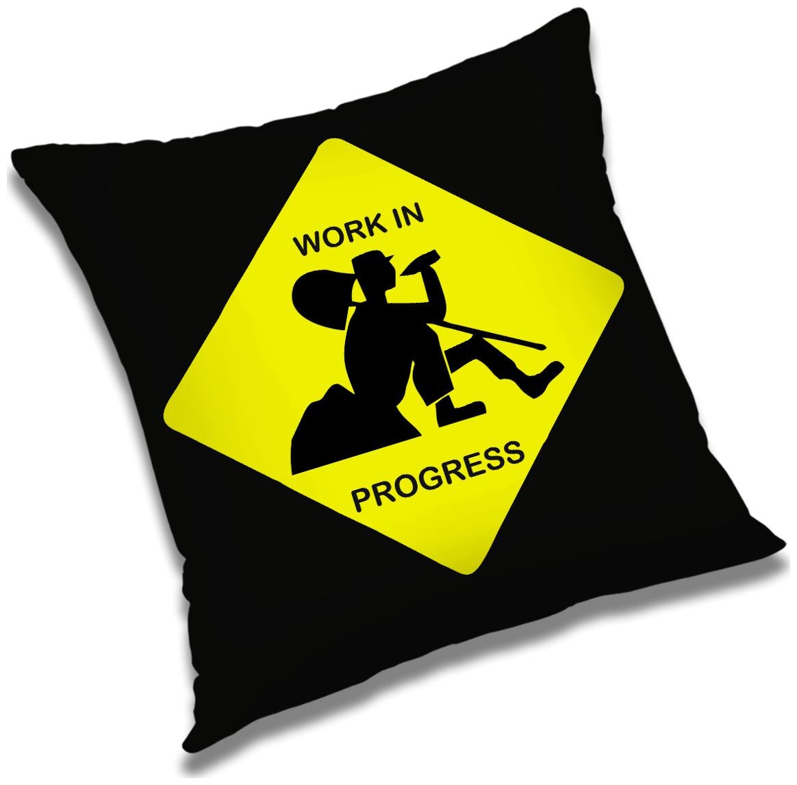 

RADANYA Printed Polyester Black Cushion Cover ( Extra large Pack of 1 )