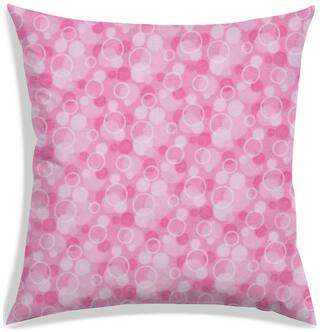 RADANYA Printed Polyester Pink Cushion Cover ( Regular , Pack of 1 )