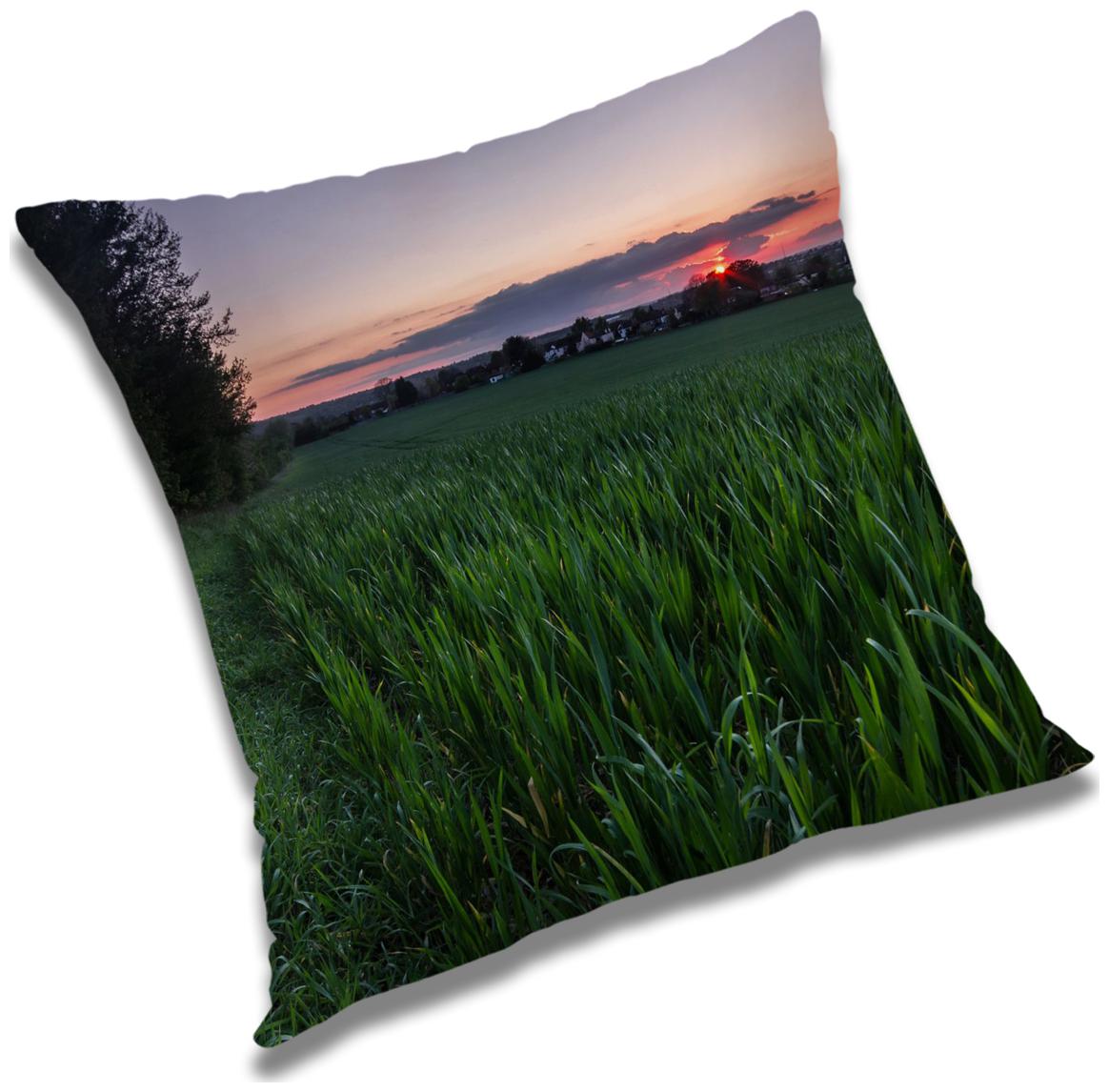 

RADANYA Printed Cushion Cover with Filler Set 24x24 inch