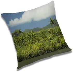 RADANYA Printed Cushion Cover with Filler Set 24x24 inch