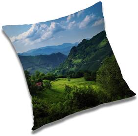 RADANYA Printed Cushion Cover with Filler Set 24x24 inch