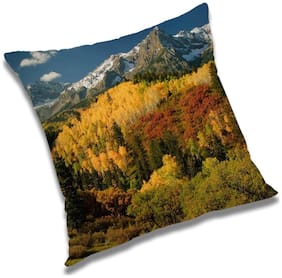 RADANYA Printed Cushion Cover with Filler Set 20x20 inch