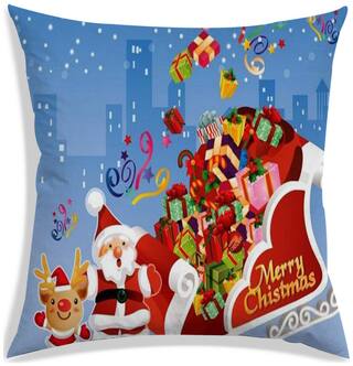 RADANYA Printed Cushion Cover 24x24 inch