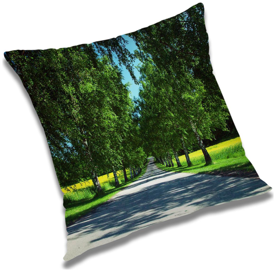 

RADANYA Printed Cushion Cover with Filler Set 24x24 inch