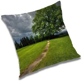 RADANYA Printed Cushion Cover with Filler Set 24x24 inch