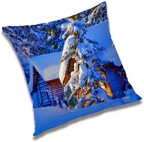 RADANYA Printed Cushion Cover with Filler Set 12x12 inch