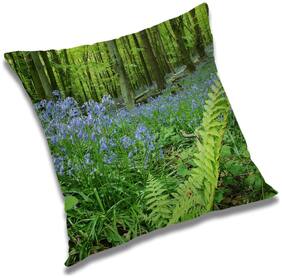RADANYA Printed Cushion Cover with Filler Set 18x18 inch