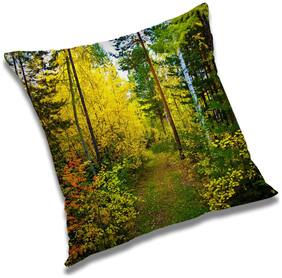 RADANYA Printed Cushion Cover with Filler Set 12x12 inch