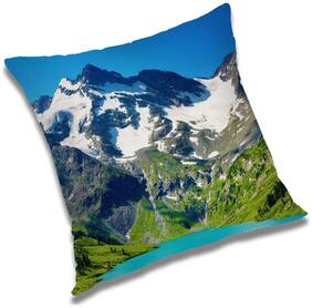 RADANYA Printed Cushion Cover with Filler Set 18x18 inch