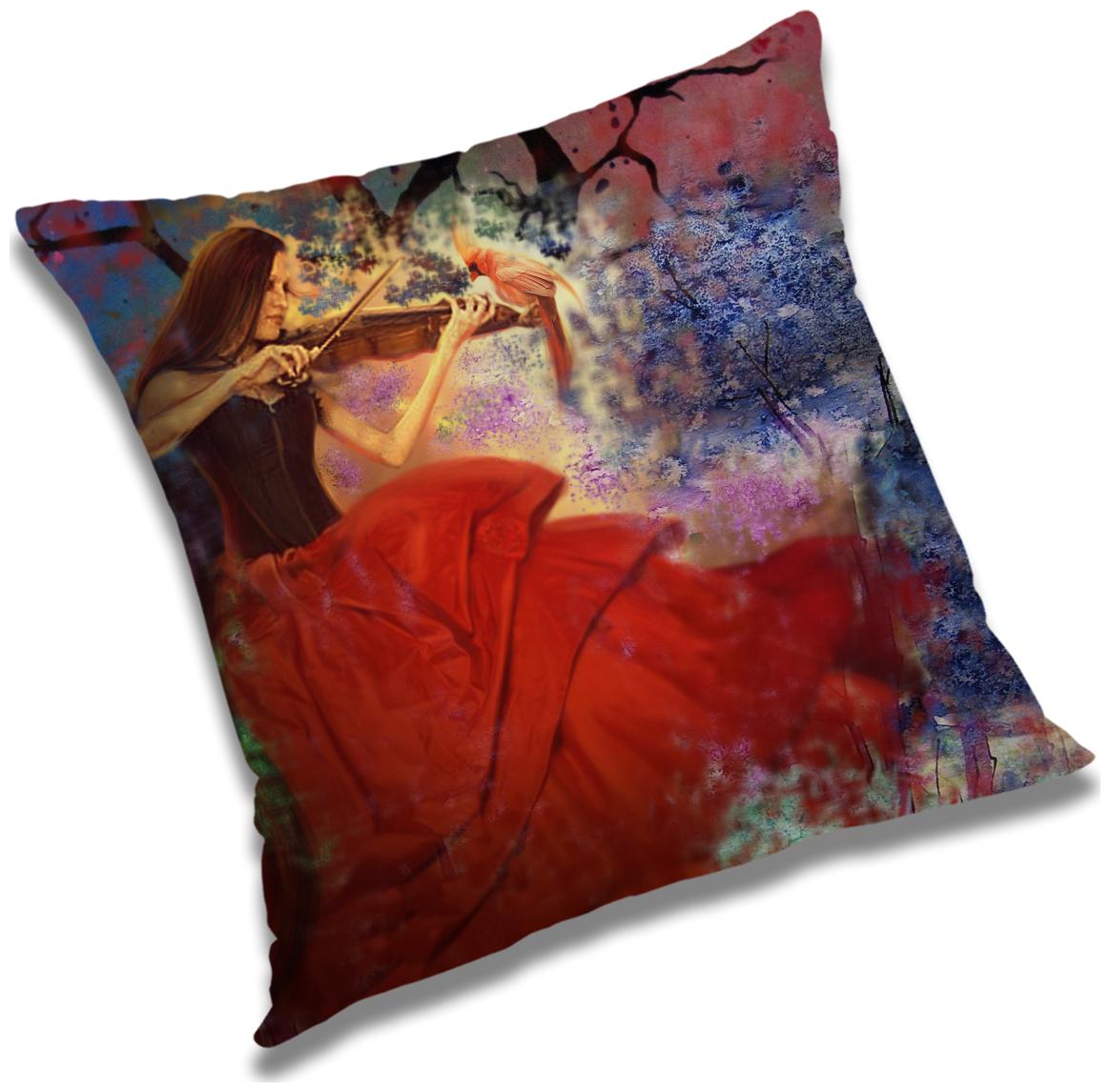 

RADANYA Printed Cushion Cover 24x24 inch