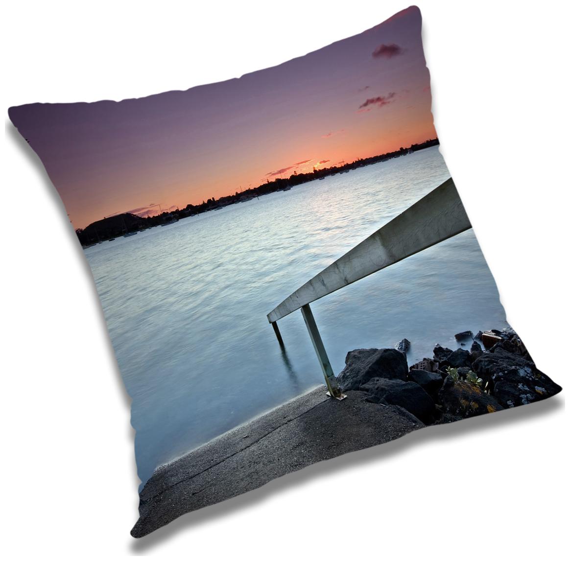 

RADANYA Printed Cushion Cover with Filler Set 18x18 inch