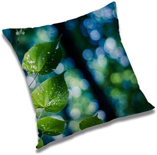 RADANYA Printed Cushion Cover with Filler Set 18x18 inch