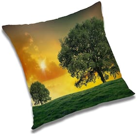 RADANYA Printed Cushion Cover with Filler Set 20x20 inch