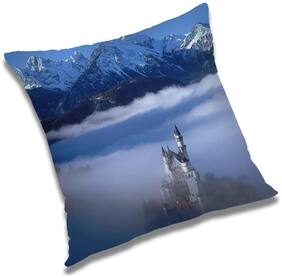 RADANYA Printed Cushion Cover with Filler Set 18x18 inch