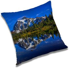 RADANYA Printed Cushion Cover with Filler Set 12x12 inch