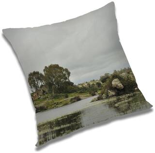 RADANYA Printed Cushion Cover with Filler Set 12x12 inch