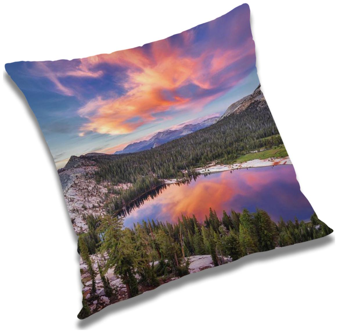 

RADANYA Printed Cushion Cover with Filler Set 16x16 inch