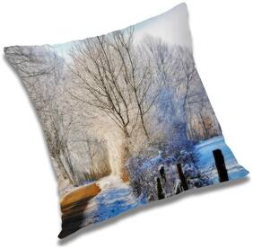 RADANYA Printed Cushion Cover with Filler Set 24x24 inch