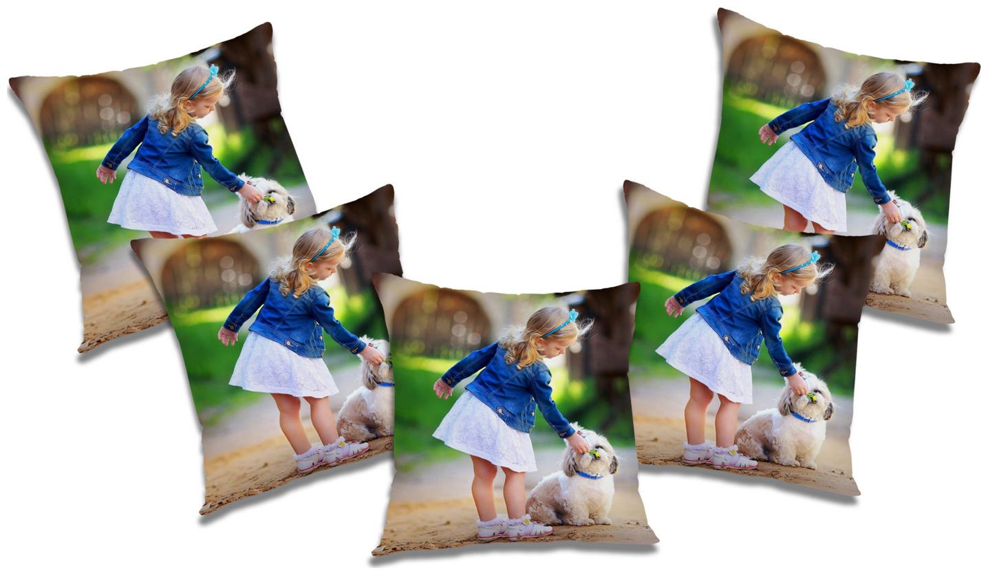 

RADANYA Printed Cushion Cover (Set of 5) 24x24 inch