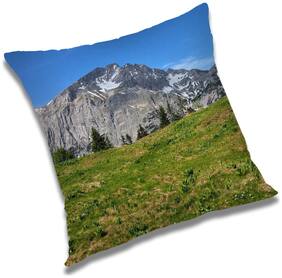RADANYA Printed Cushion Cover with Filler Set 18x18 inch