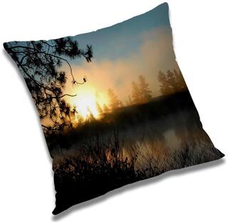 RADANYA Printed Cushion Cover with Filler Set 24x24 inch