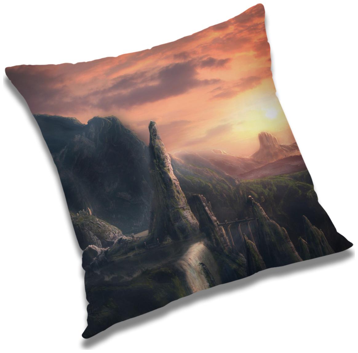 

RADANYA Printed Cushion Cover with Filler Set 24x24 inch