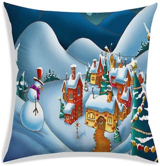 RADANYA Printed Cushion Cover 20x20 inch