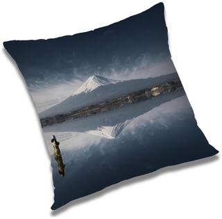 RADANYA Printed Cushion Cover with Filler Set 18x18 inch