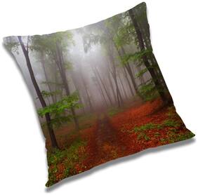 RADANYA Printed Cushion Cover with Filler Set 16x16 inch