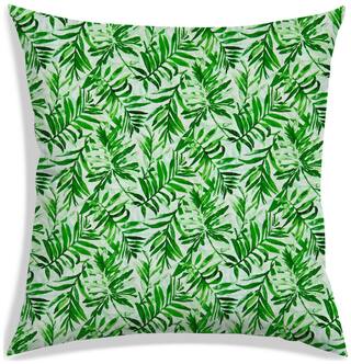RADANYA Printed Polyester White Cushion Cover ( Extra large , Pack of 1 )