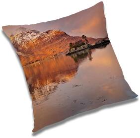 RADANYA Printed Cushion Cover with Filler Set 24x24 inch