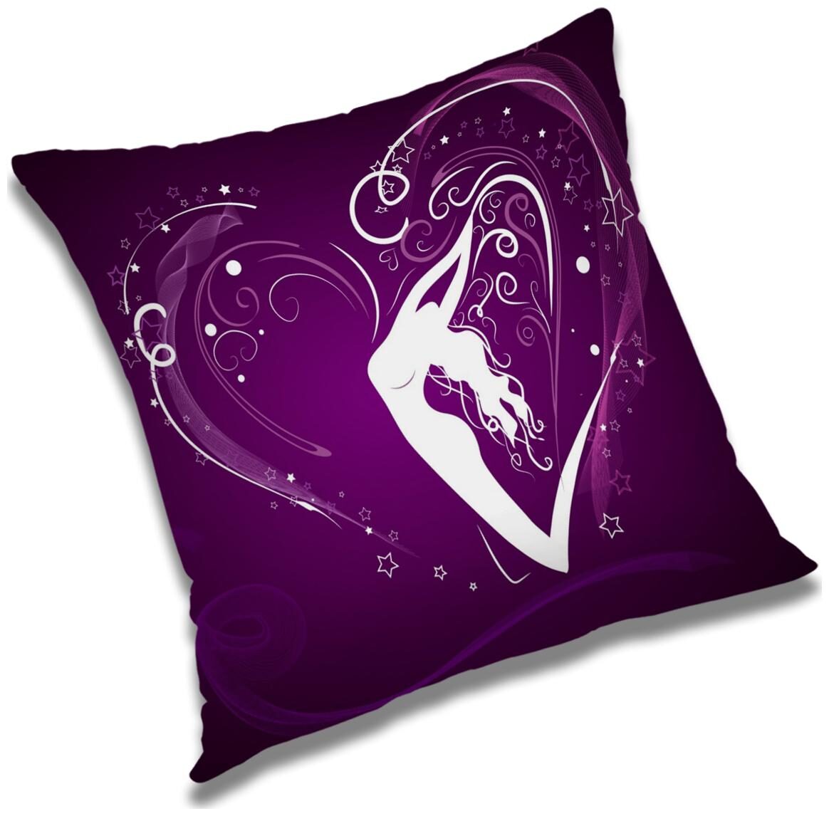 

RADANYA Printed Cushion Cover with Filler Set 18x18 inch