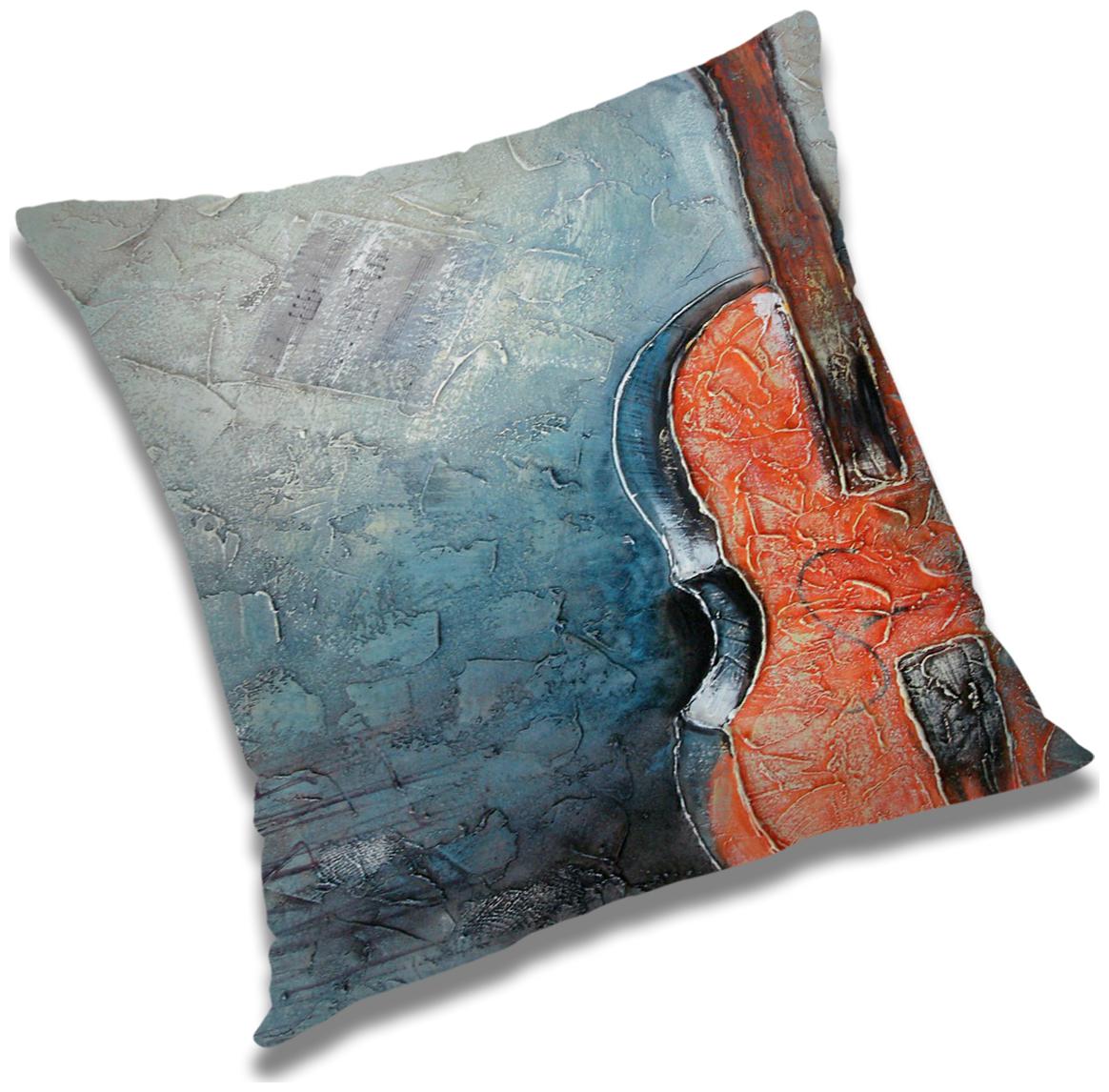 

RADANYA Printed Cushion Cover with Filler Set 24x24 inch