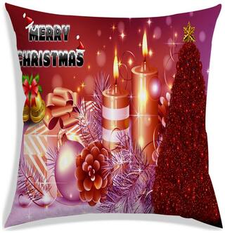 RADANYA Printed Cushion Cover 20x20 inch