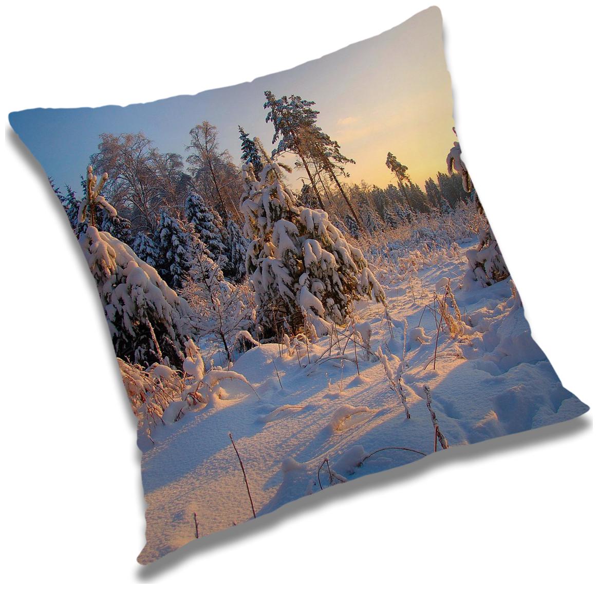 

RADANYA Printed Cushion Cover with Filler Set 16x16 inch