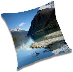RADANYA Printed Cushion Cover with Filler Set 18x18 inch