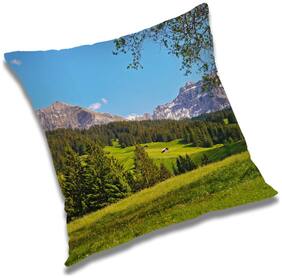 RADANYA Printed Cushion Cover with Filler Set 24x24 inch