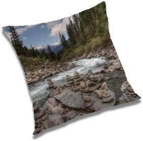 RADANYA Printed Cushion Cover with Filler Set 20x20 inch