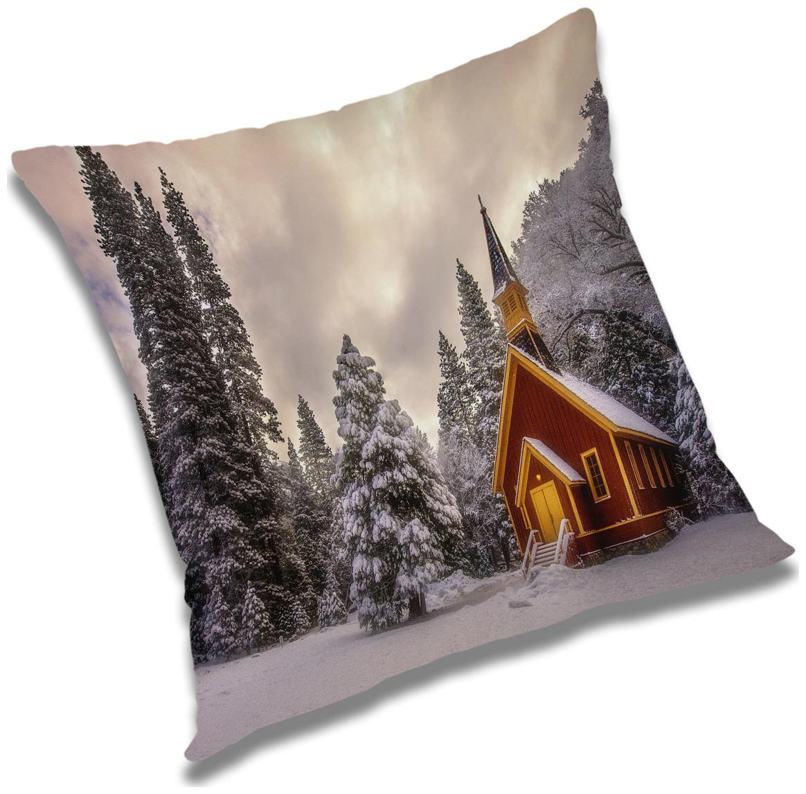 

RADANYA Printed Cushion Cover with Filler Set 18x18 inch
