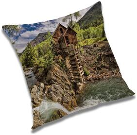 RADANYA Printed Cushion Cover with Filler Set 24x24 inch