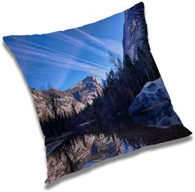 RADANYA Printed Cushion Cover with Filler Set 16x16 inch