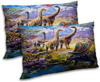 RADANYA Polyester Printed Pillow Covers ( Pack of 2 , Multi )