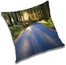 RADANYA Printed Cushion Cover with Filler Set 12x12 inch
