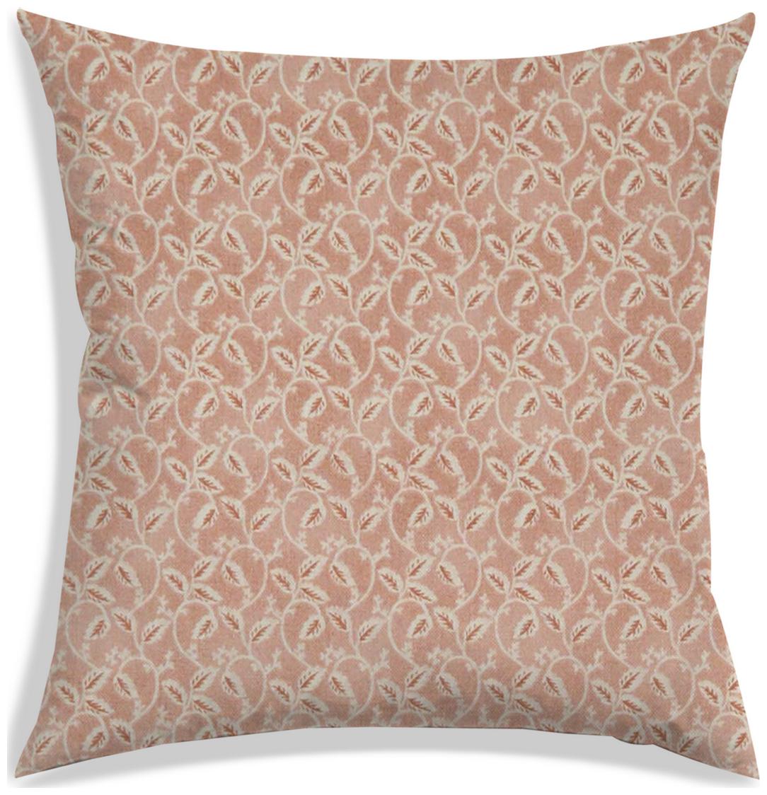 

RADANYA Printed Polyester Peach Cushion Cover ( Large Pack of 1 )