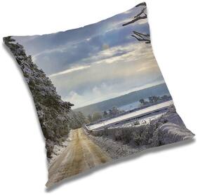 RADANYA Printed Cushion Cover with Filler Set 16x16 inch