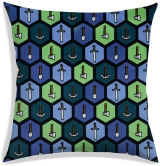 RADANYA Printed Cushion Cover 18x18 inch