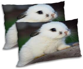 RADANYA Polyester Printed Pillow Covers ( Pack of 2 , Multi )