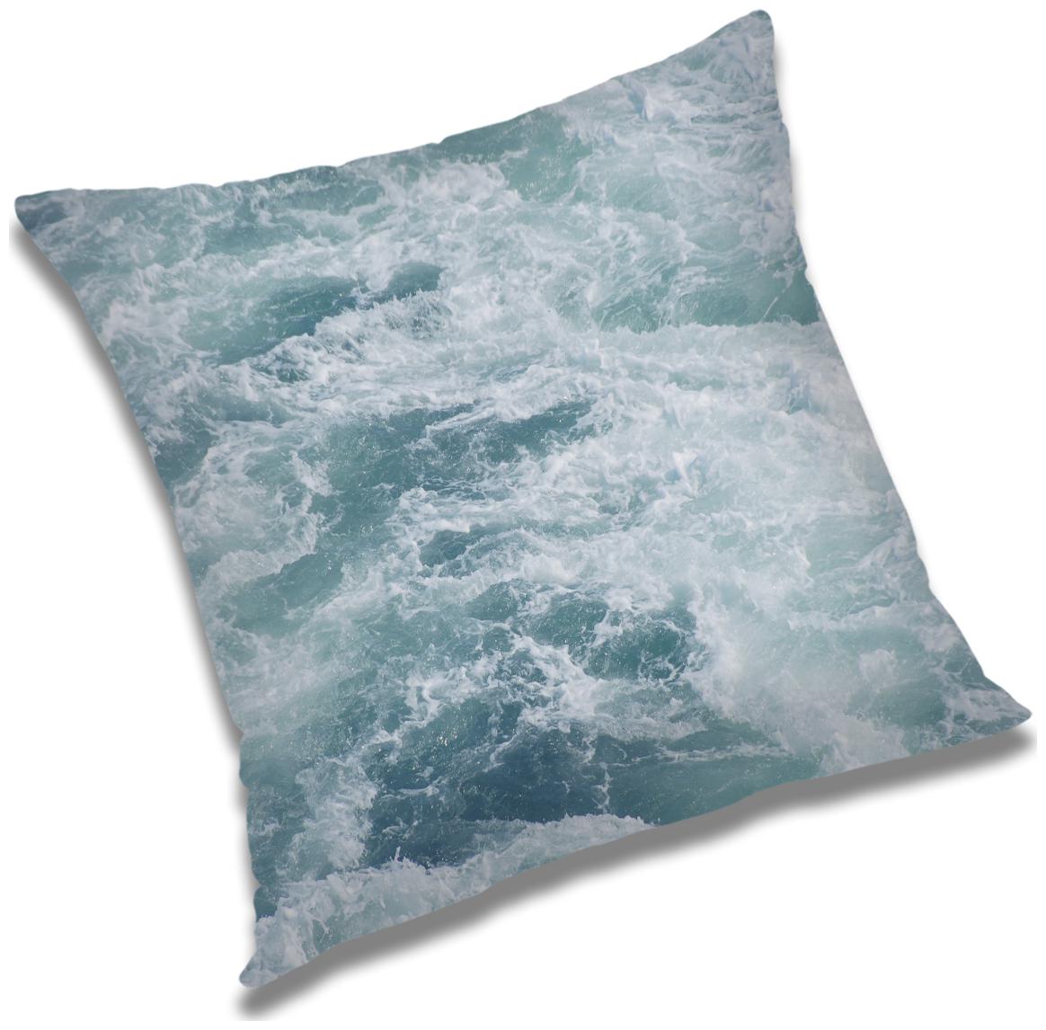 

RADANYA Printed Cushion Cover with Filler Set 18x18 inch