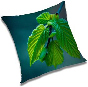 RADANYA Printed Cushion Cover with Filler Set 16x16 inch