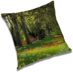 RADANYA Printed Cushion Cover with Filler Set 12x12 inch
